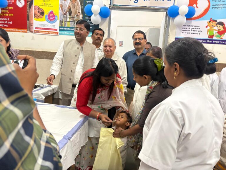 शिशु संरक्षण माह कार्यक्रम का हुआ शुभारंभ (1)