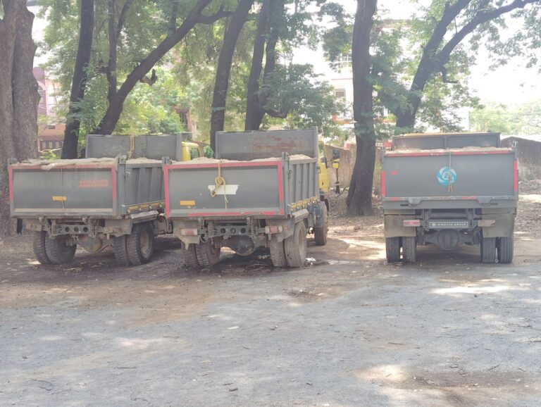 खनिज विभाग की कड़ी कार्रवाई, 34 वाहनों पर जुर्माना व जब्ती